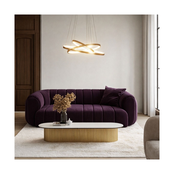 Lampa wisząca Lune 504030 złota 60w - Candellux