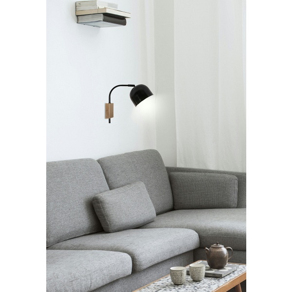 Rupi Lampa Kinkiet 1X40W E27 Czarny Candellux