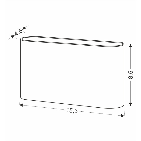 Polaris Lampa Kinkiet Biały 2X13W G9 Candellux