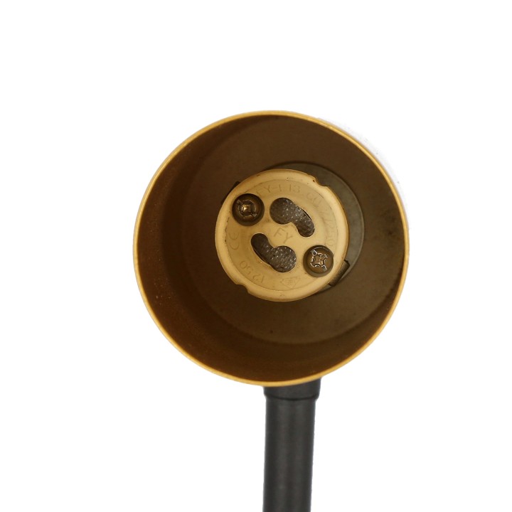 Tina Lampa Kinkiet Czarno Złoty 1X15W Gu10 Candellux