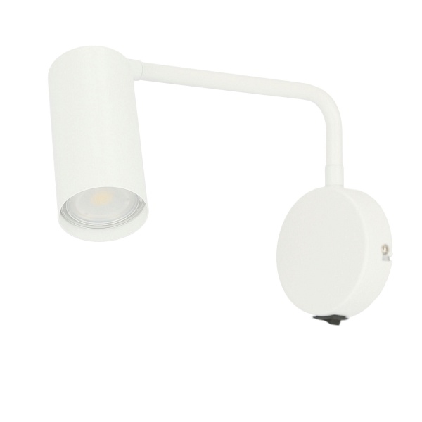 Tina Lampa Kinkiet Biały 1X15W Gu10 Candellux