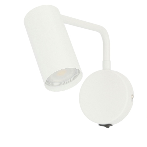 Tina Lampa Kinkiet Biały 1X15W Gu10 Candellux