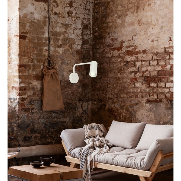 Tina Lampa Kinkiet Biały 1X15W Gu10 Candellux