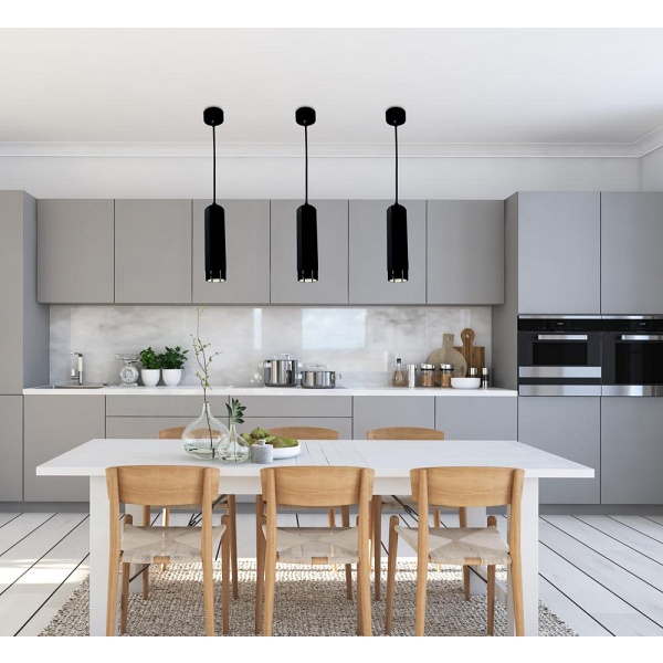 Lampa Wisząca Tuba 1X50W Gu10 6,3/25 Czarny Candellux