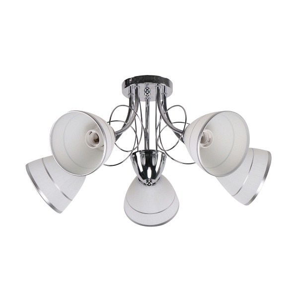 Elotte Lampa Sufitowa 5X40W E27 Biały Candellux