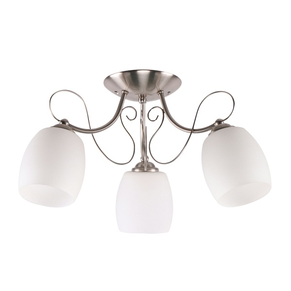 Amba Lampa Sufitowa 3X40W E27 Biały Candellux