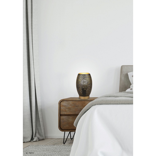 Venus Lampa Gabinetowa 1X60W E27 Czarny Candellux