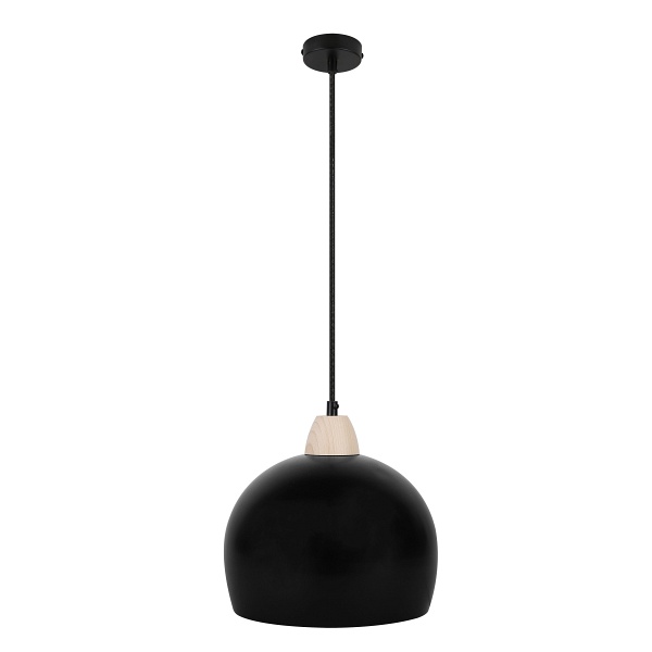 Lampa Wisząca Monroe 1X60W E27 Czarny Candellux