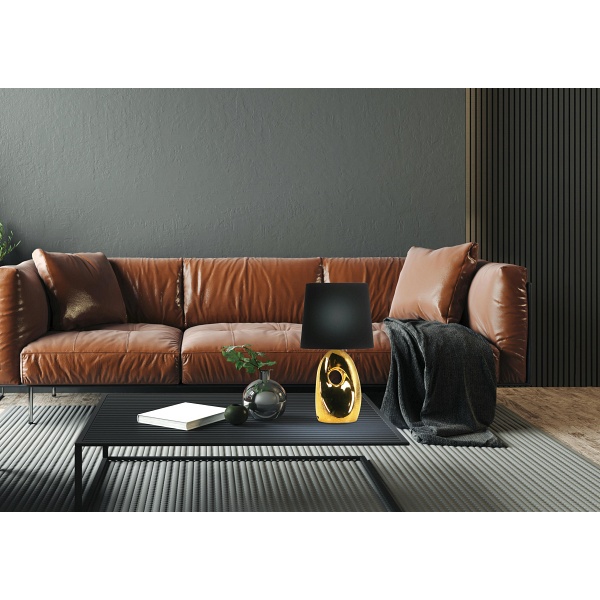 Hierro Lampa Gabinetowa 1X60W E27 Złota Candellux