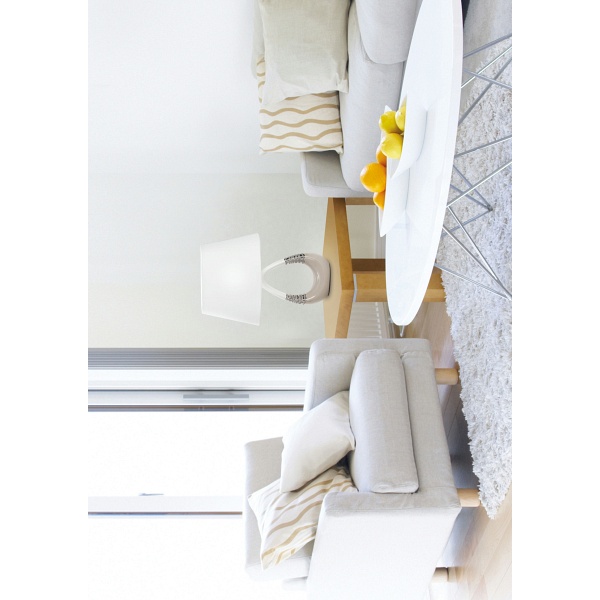 Romano Lampa Gabinetowa 1X60W E27 Beżowo Biały Candellux