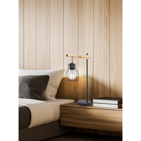 Bernita Lampa Gabinetowa 1X60W E27Czarny Candellux