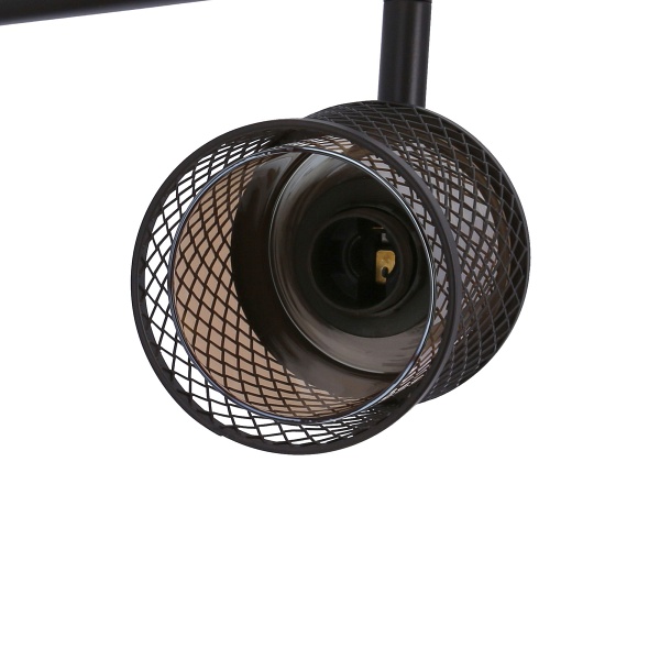 Lampa Sufitowa Canabera Kawowe Złoto 2X40W E14 Klosz Bursztynowy Candellux