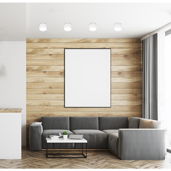 Lampa Sufitowa Tuba 1X15W Gu10 7,9/12 Biały Candellux