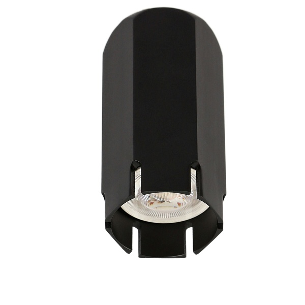 Lampa Sufitowa Tuba 1X25W Gu10 6,3/12 Czarny Candellux