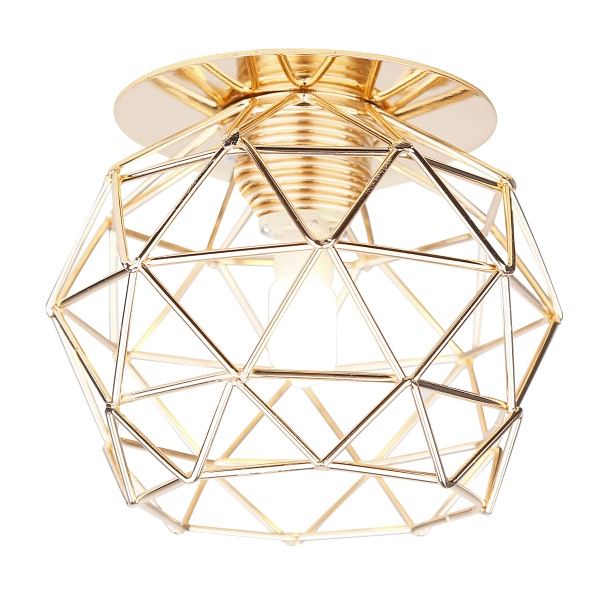 Oprawa Stropowa Sk-89 G G9 40W 230V Dekoracyjna Złoty Candellux