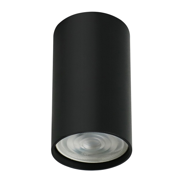 Tuba Lampa Sufitowa 1X15W Gu10 5,5/10 Czarny Candellux