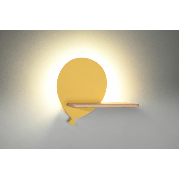 Balloon Lampa Kinkiet 4W Led 4000K Iq Kids Złoty Candellux