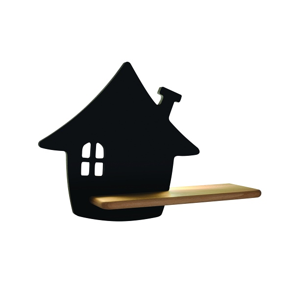 House Lampa Kinkiet 4W Led 4000K Kp Iq Kids Czarny Candellux