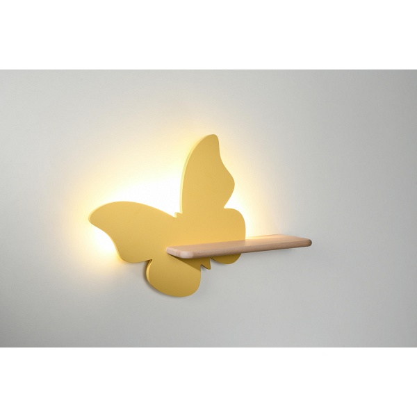 Butterfly Lampa Kinkiet 5W Led 4000K Iq Kids Złoty Candellux