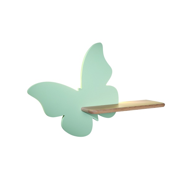Butterfly Lampa Kinkiet 5W Led 4000K Iq Kids Miętowy Candellux