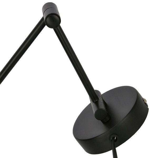 Espera Lampa Kinkiet 1X40W E27 Czarny Z Przewodem Przył. Z Wtyczką I Włącznikiem Candellux