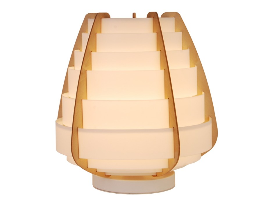 Nagoja Lampa Stołowa 1X40W E27 Beżowy Candellux