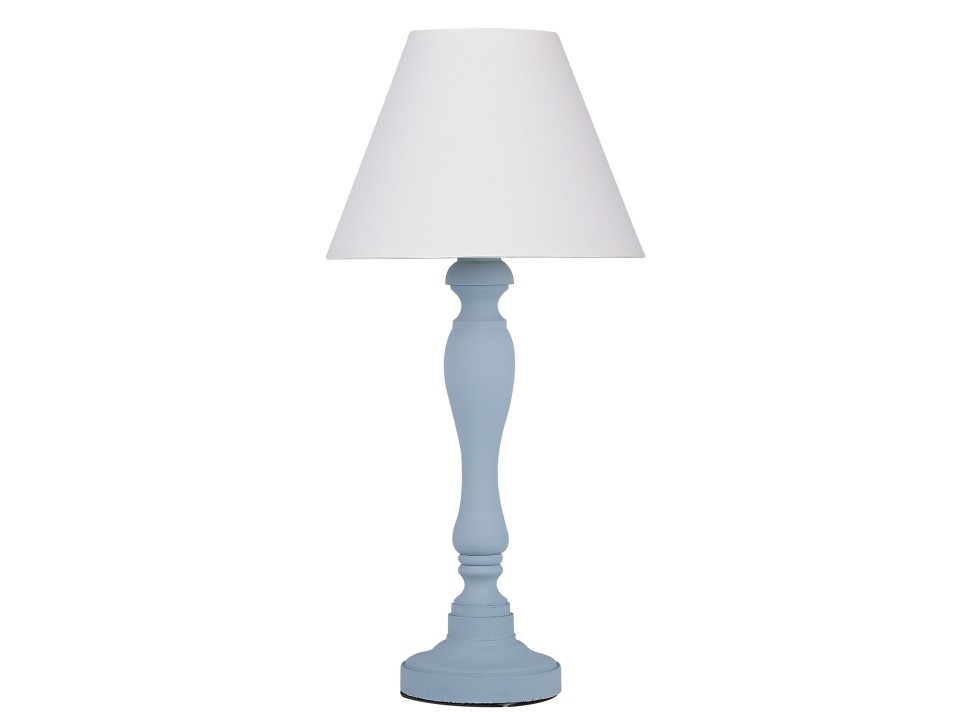 Pastellio Lampa Gabinetowa Niebieski 1X40W E14 Abażur Biały Candellux