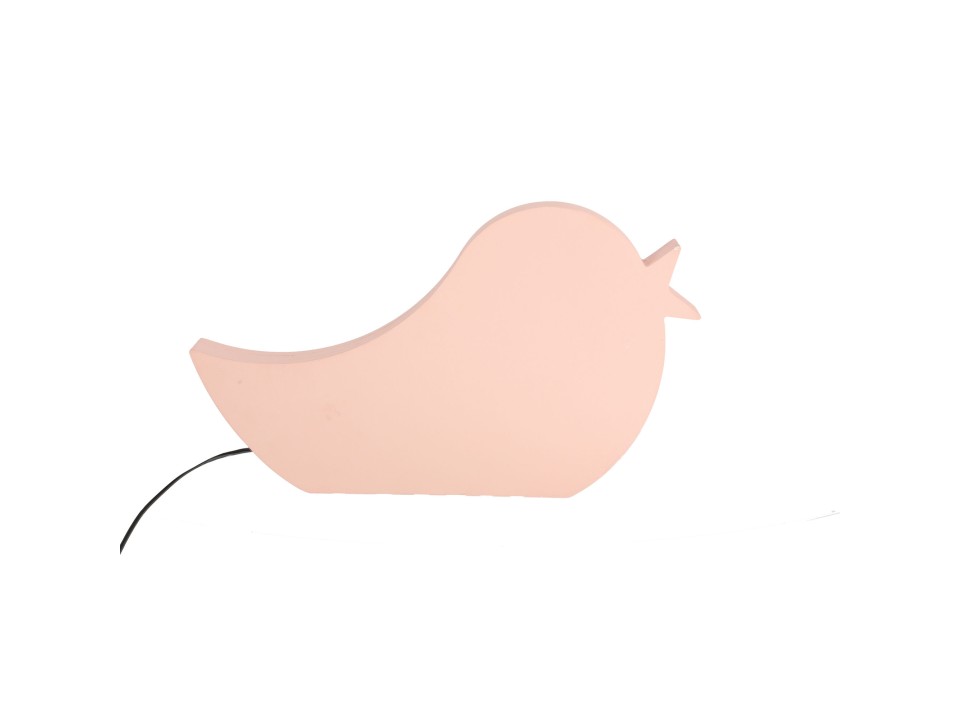 Bird Lampa Stołowa 12W Led 3000K Iq Kids Różówy Candellux