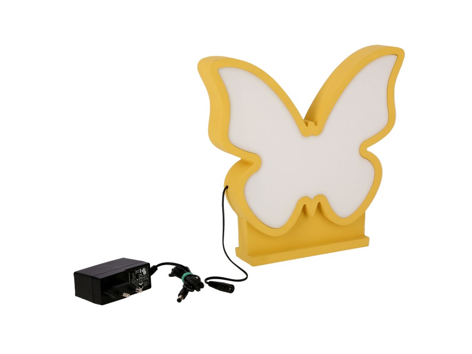 Butterfly Lampa Stołowa 14W Led 3000K Iq Kids Złoty Candellux