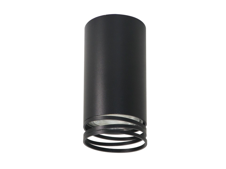 Tuba Lampa Sufitowa Czarny 1X15W Gu10 Śr. 5,5 Cm Candellux
