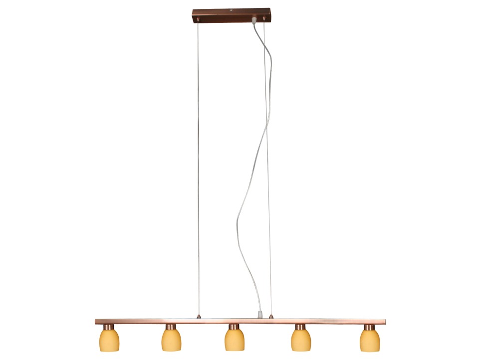 Dakota Zwis 5X40W G9 Miedź Candellux