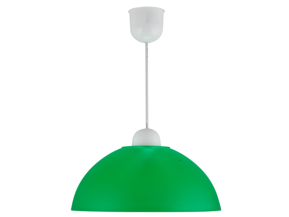 Mika Lampa Wisząca Plastik E27 1X60W Zielony Promocja Candellux