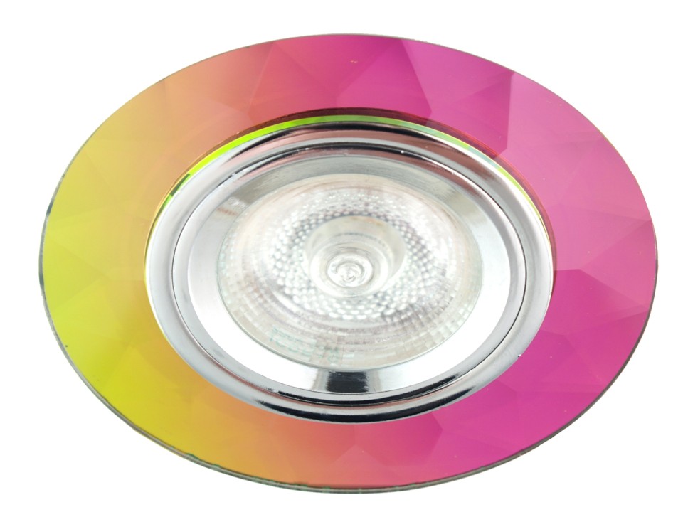 Ss-11 Ch/Mix Mr16 Chrom Opr. Strop. Stała Okrągła Szkło Mix Color Candellux