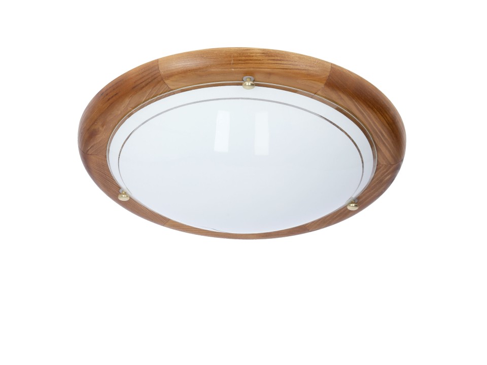 1030 Lampa Sufitowa Plafon30 Drewno Standard 1X60W E27 Dąb Candellux