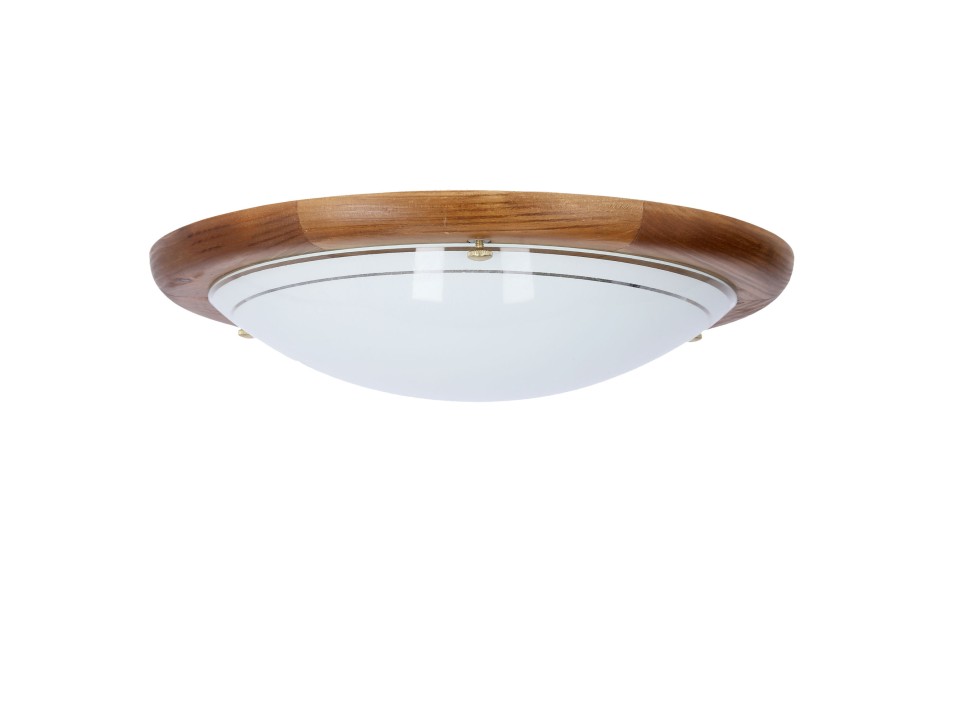 1030 Lampa Sufitowa Plafon30 Drewno Standard 1X60W E27 Dąb Candellux