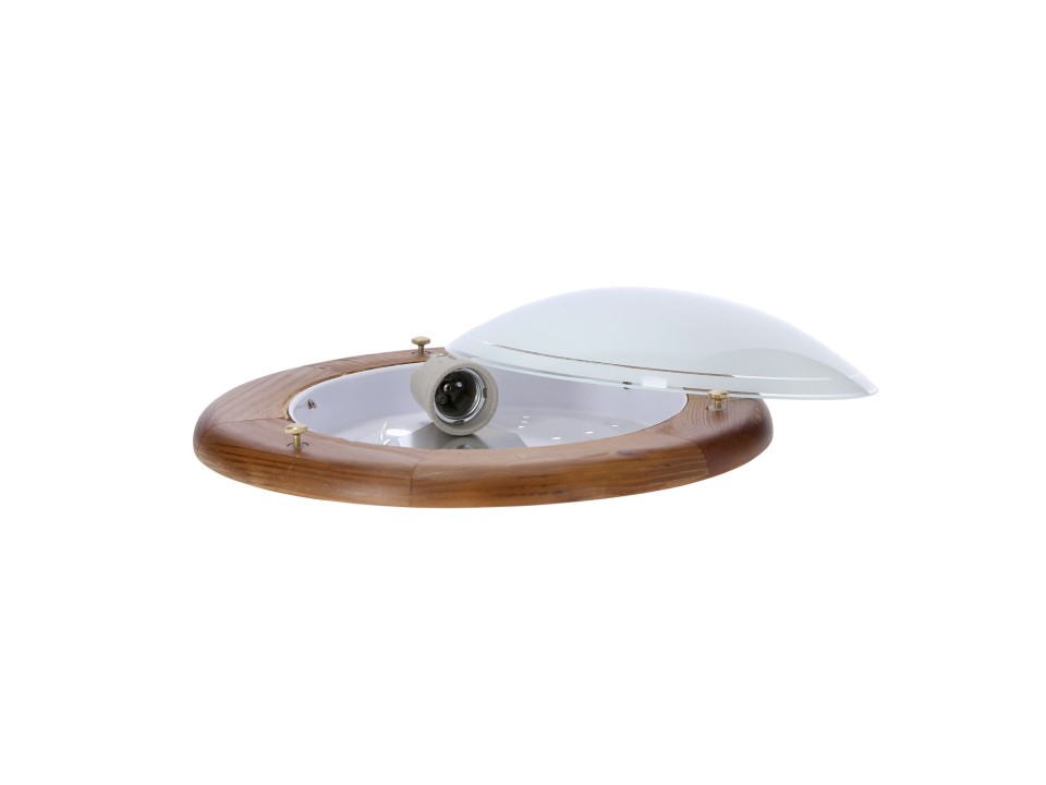 1030 Lampa Sufitowa Plafon30 Drewno Standard 1X60W E27 Dąb Candellux