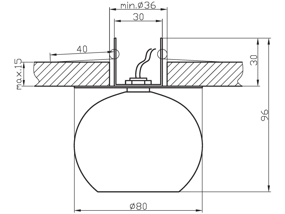 Sk-35 Ch G4 Chrom Opr. Strop. Stała Kryształ 20W G4 Kulka 3 Candellux