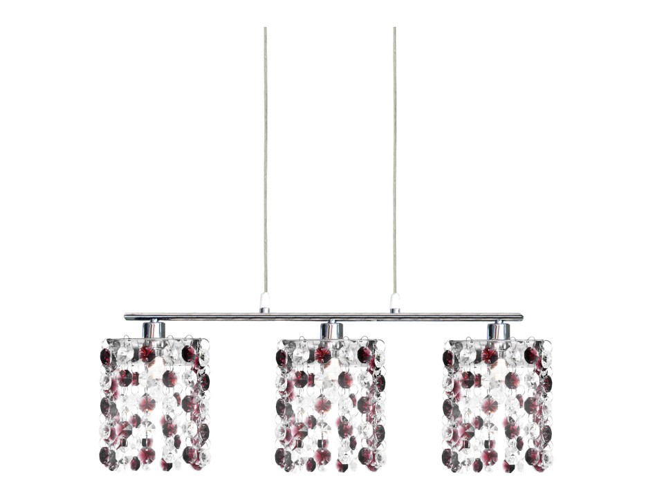 Classic Zwis 3X40W G9 Burgund Candellux