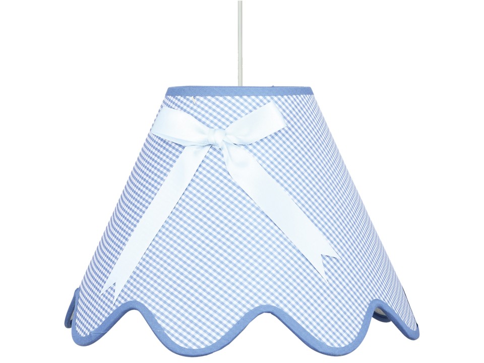 Lola Lampa Wisząca 1X60W E27 Niebieski Candellux