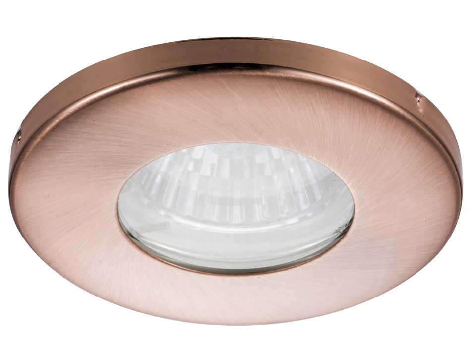Sh-06 Cr Mr16 Miedzianyoczko Sufitowe Lampa Sufitowa Hermetyczna Ip65 Odporna Na Wilgoć Candellux