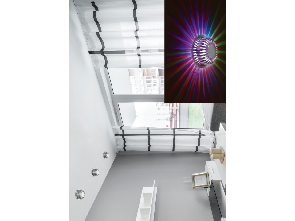 Sa-09 Al 3W Led Rgb 230V Oczko Sufitowe Lampa Sufitowa Aluminiowa Candellux