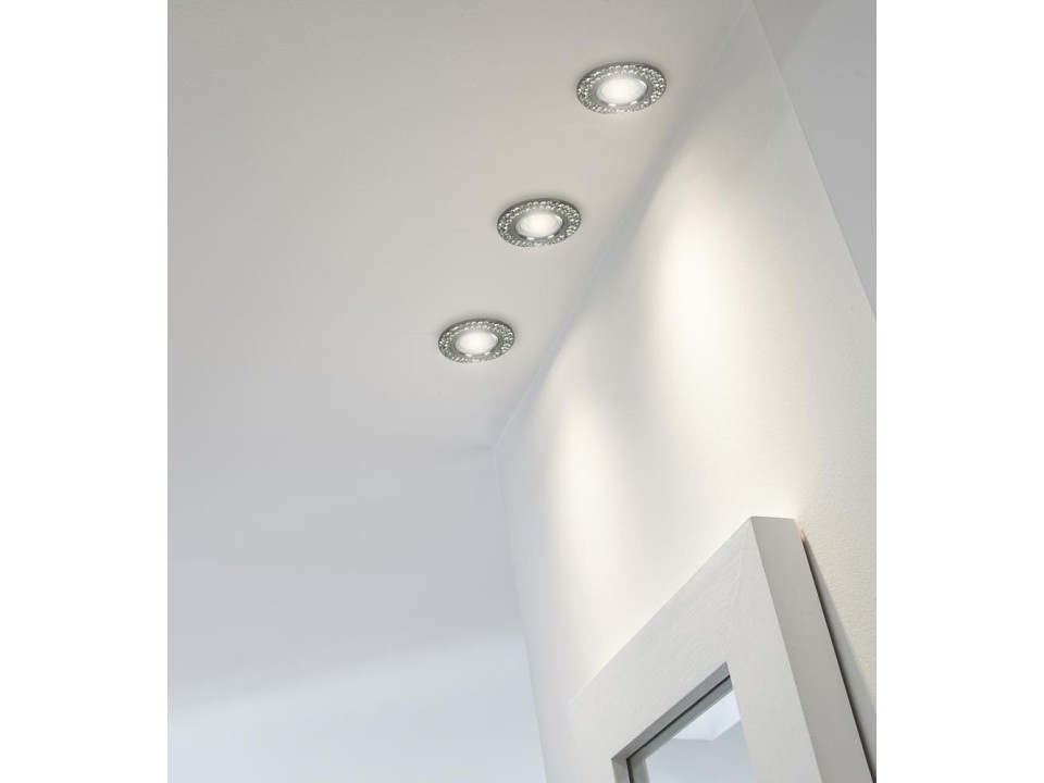 Soc-02 Bk Gu10 50W 230V Opr.strop.stała Okrągła Odlew Candellux