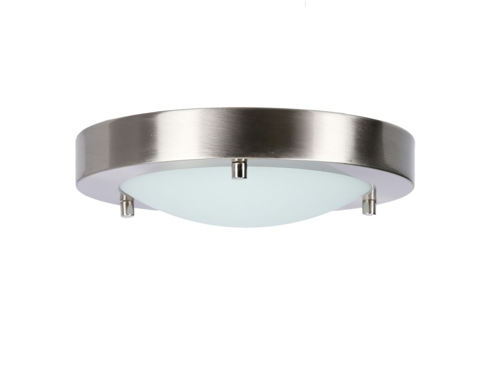 Aquila Lampa Sufitowa Plafon 18 1X40W G9 Satyna Nikiel Ip44 (Bż) Candellux