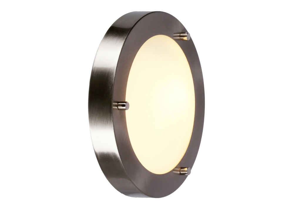 Aquila Lampa Sufitowa Plafon 18 1X40W G9 Satyna Nikiel Ip44 (Bż) Candellux