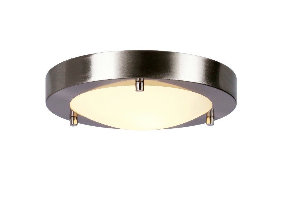Aquila Lampa Sufitowa Plafon 18 1X40W G9 Satyna Nikiel Ip44 (Bż) Candellux