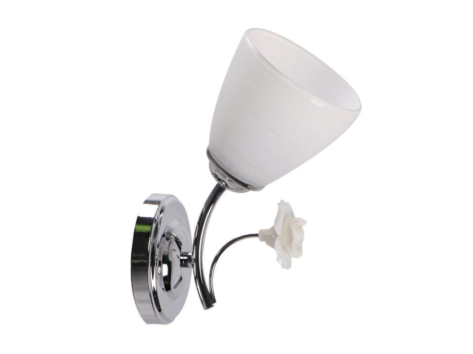 Ariam Lampa Kinkiet 1X40W E27 Biały Candellux