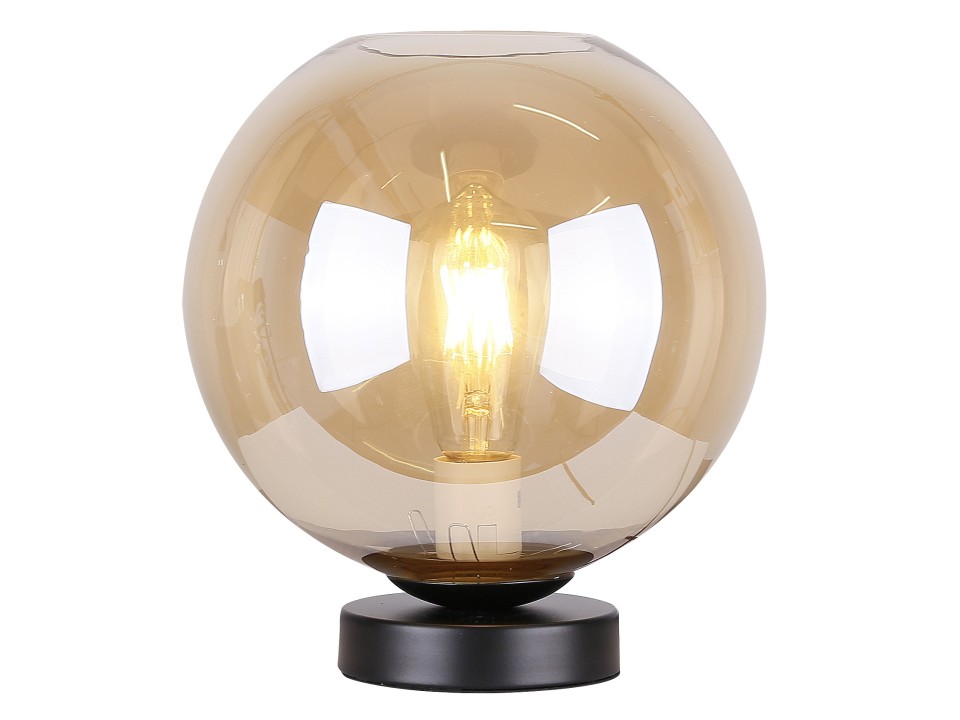 Globe Lampka Gabinetowa 1X60W E27 Bursztynowy Candellux