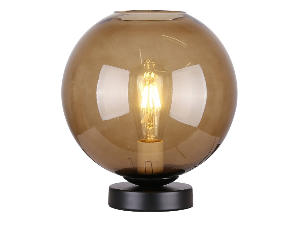 Globe Lampka Gabinetowa 1X60W E27 Brązowy Candellux