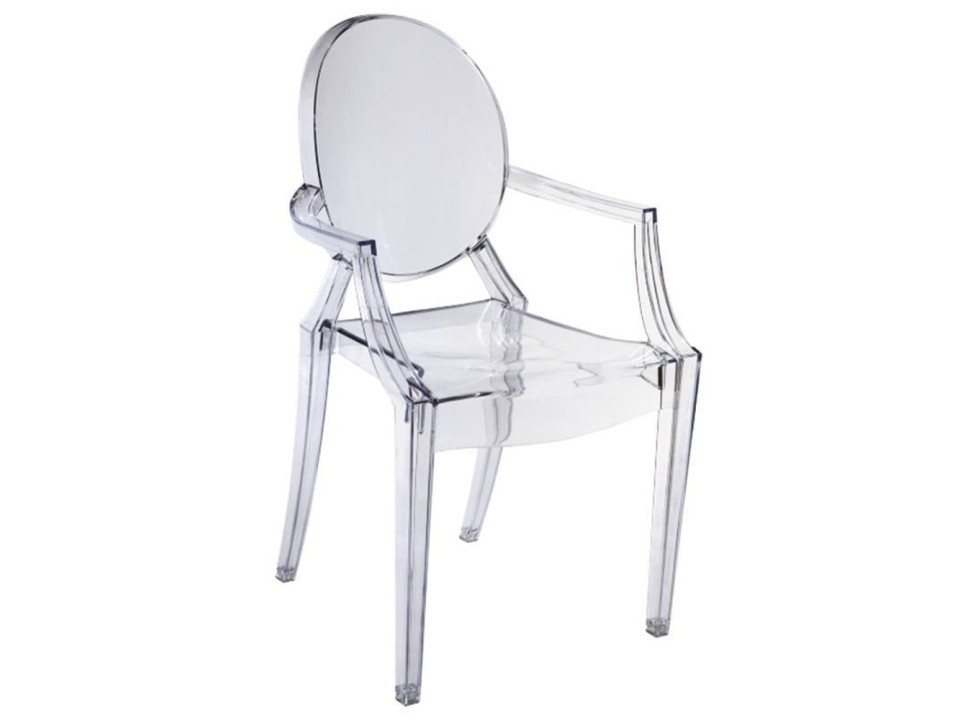 Krzesło SPIRIT transparentny Step Into Design