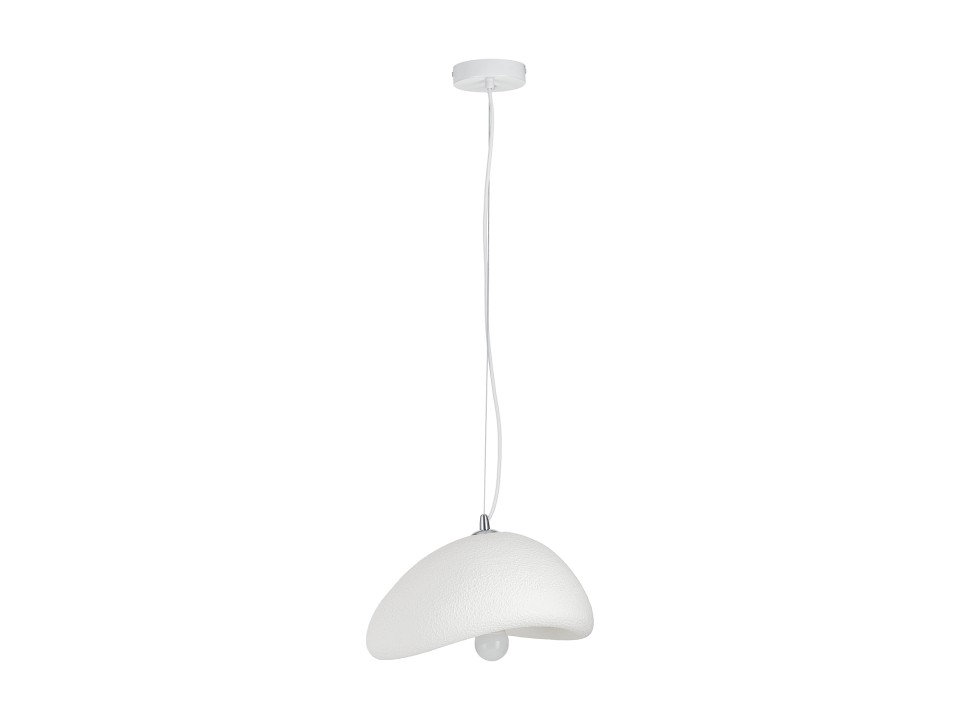 Lampa wisząca STONE biała 30 cm Step Into Design